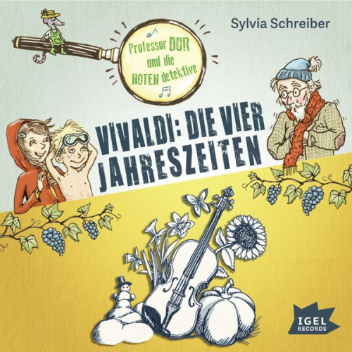 Sylvia Schreiber - Professor Dur und die Notendetektive. Vivaldi: Die vier Jahreszeiten