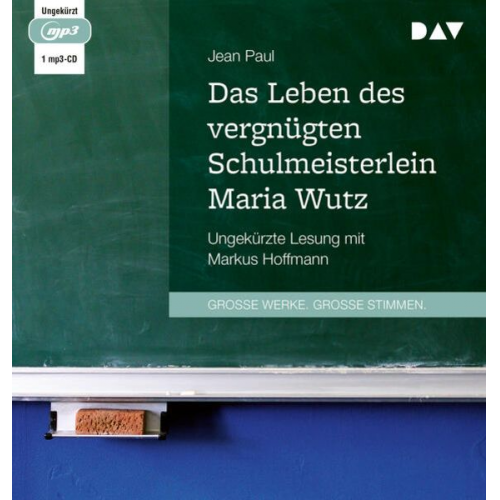 Jean Paul - Das Leben des vergnügten Schulmeisterlein Maria Wutz