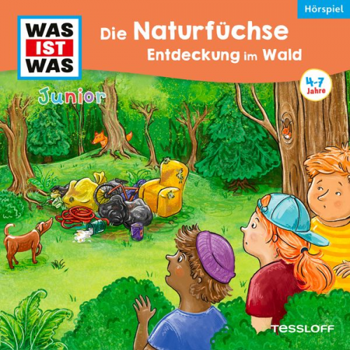 Angela Strunck - WAS IST WAS Junior Hörspiel. Die Naturfüchse. Entdeckung im Wald.