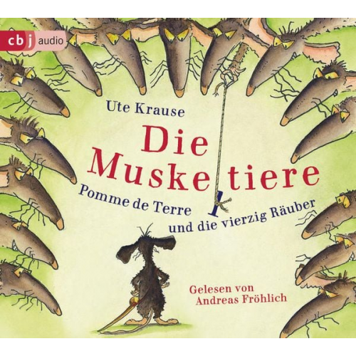 Ute Krause - Die Muskeltiere – Pomme de Terre und die vierzig Räuber