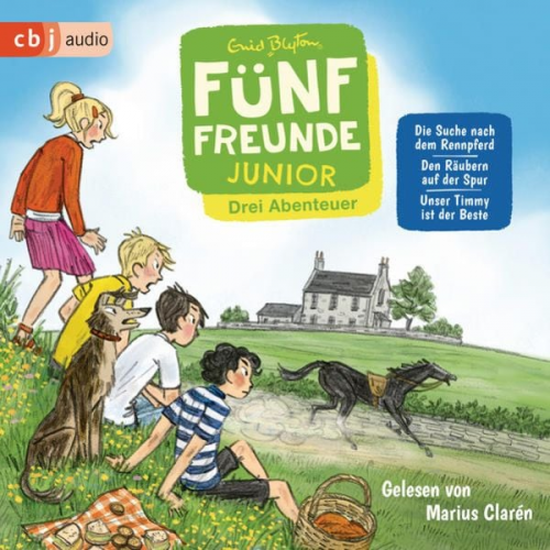 Enid Blyton - Fünf Freunde JUNIOR - Drei Abenteuer - Die Suche nach dem Rennpferd. Den Räubern auf der Spur. Unser Timmy ist der Beste