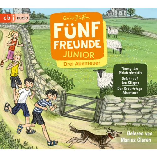 Enid Blyton - Fünf Freunde JUNIOR - Drei Abenteuer - Timmy, der Meisterdetektiv. Gefahr auf den Klippen. Das Geburtstags-Abenteuer