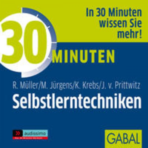 Rudolf Müller Martin Jürgens Klaus Krebs Joachim Prittwitz - 30 Minuten Selbstlerntechniken