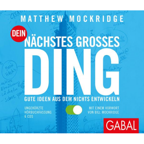 Matthew Mockridge - Dein nächstes großes Ding