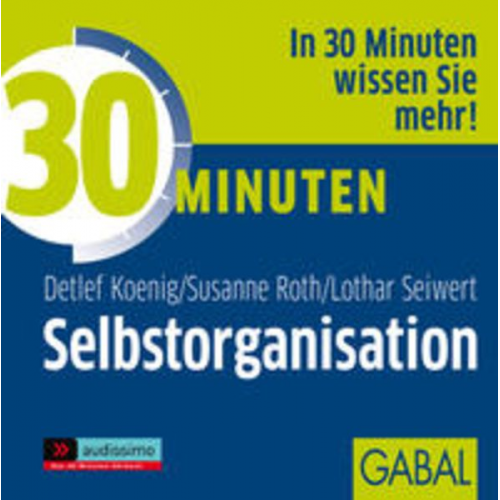 Detlef Koenig Susanne Roth Lothar Seiwert - 30 Minuten Selbstorganisation