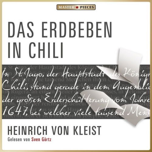 Heinrich Kleist - Das Erdbeben in Chili