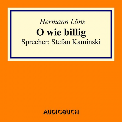 Hermann Löns - O wie billig