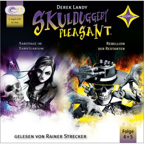 Derek Landy - Skulduggery Pleasant - Folge 4+5