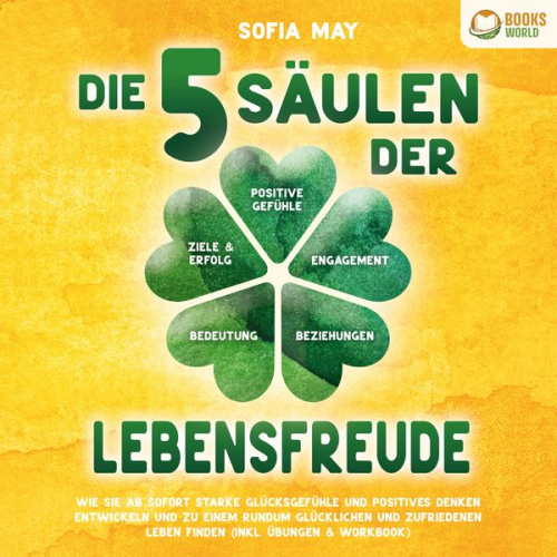 Sofia May - Die 5 Säulen der Lebensfreude: Wie Sie ab sofort starke Glücksgefühle und positives Denken entwickeln und zu einem rundum glücklichen und zufriedenen