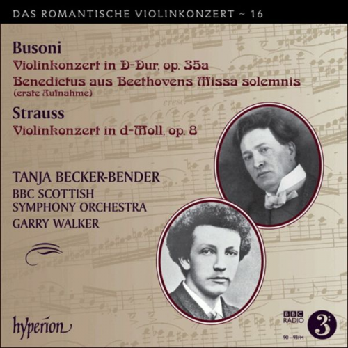 Ferruccio Busoni Richard Strauss - Romantic Violin Concerto Vol.16