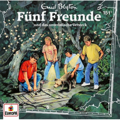 Enid Blyton - Fünf Freunde 151: und das unterirdische Versteck