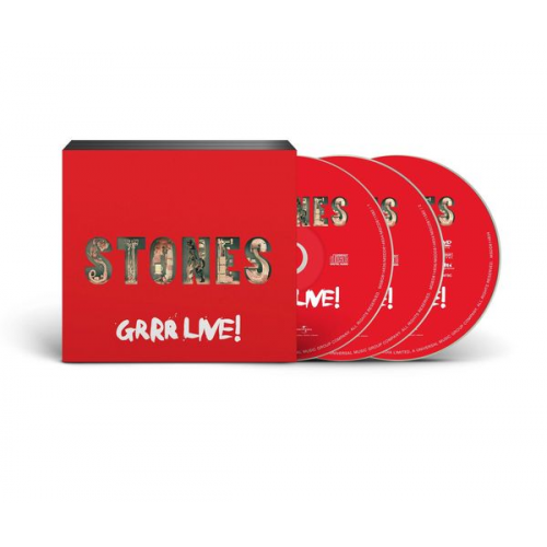 The Rolling Stones - The Rolling Stones: GRRR Live! (Live At Newark 2012) (2CD+DVD)