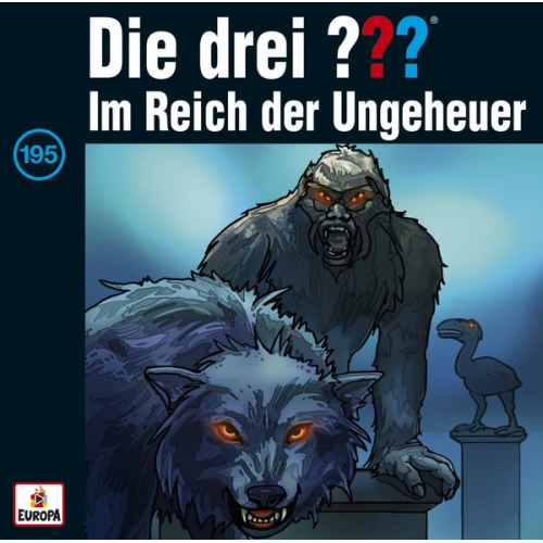 Die drei ??? (195): Im Reich der Ungeheuer, 1 Schallplatte