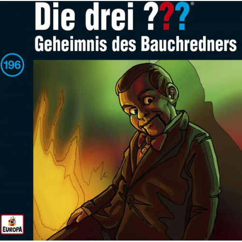 Die drei ??? (196): Geheimnis des Bauchredners, 1 Schallplatte