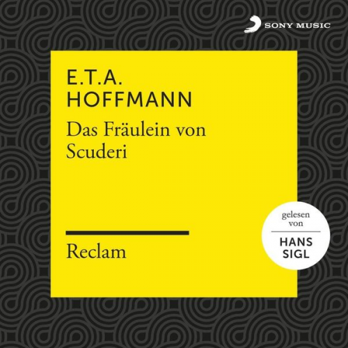 E.T.A. Hoffmann - Hoffmann: Fräulein von Scuderi (Reclam Hörbuch)/3 CDs