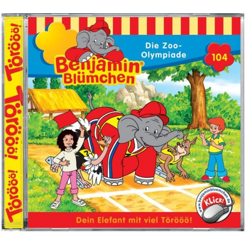 Elfie Donnelly - Benjamin Blümchen 104. Die Zoo-Olympiade