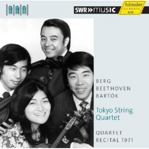 Alban Berg Ludwig van Beethoven Béla Bartók - Quartet Recital 1971