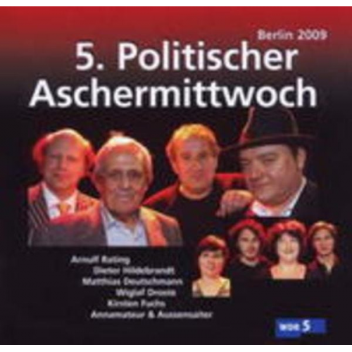 Wiglaf Droste Matthias Deutschmann Arnulf Rating Dieter Hildebrandt - 5. Politischer Aschermittwoch: Berlin 2009