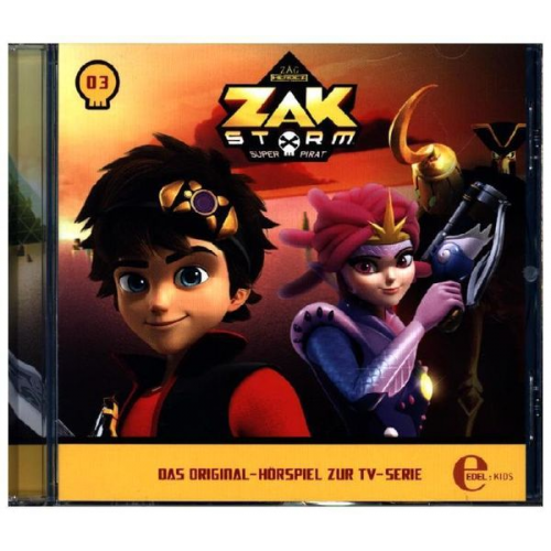 Zak Storm: (3)Original Hörspiel z.TV-Serie-Das Eisdrachenbab