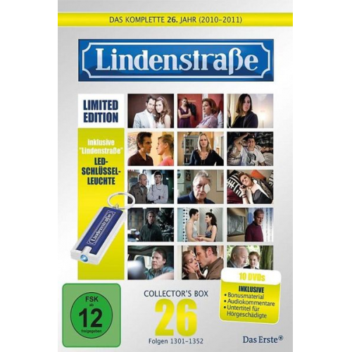 Hans W. Geissendörfer Michael Meisheit Maria Elisabeth Straub Irene Fischer Martina Borger - Lindenstraße - das komplette 26. Jahr