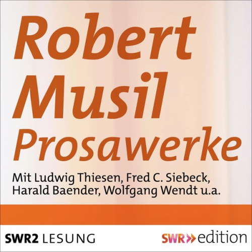 Robert Musil - Robert Musil - Prosawerke