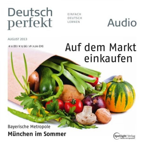 Spotlight Verlag - Deutsch lernen Audio - Auf dem Markt einkaufen