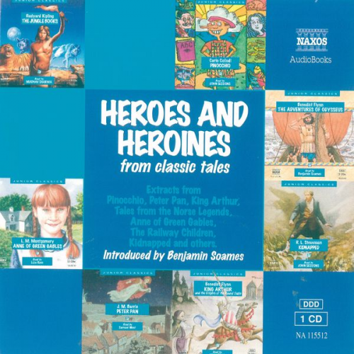 Rudyard Kipling Mark Twain Lewis Carroll - Heroes & Heroines from Classic Tales