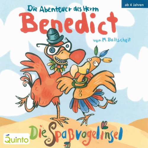 Martin Baltscheit - Die Abenteuer des Herrn Benedict - Die Spaßvogelinsel