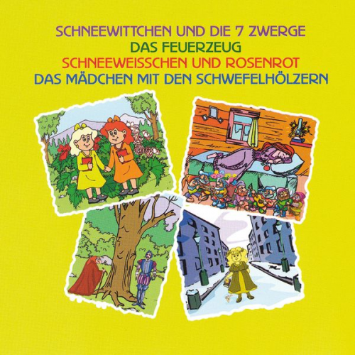 Hans Chritian Andersen - Schneewittchen und die 7 Zwerge - Das Feuerzeug - Schneeweisschen und Rosenrot - Das Mädchen mit den Schwefelhölzern