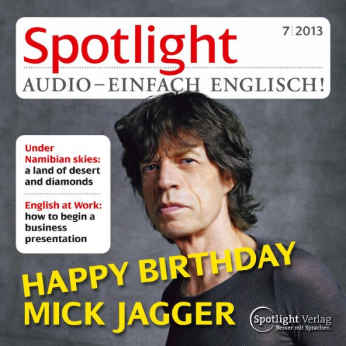 Spotlight Verlag - Englisch lernen Audio - Alles gute zum Geburtstag, Mick Jagger