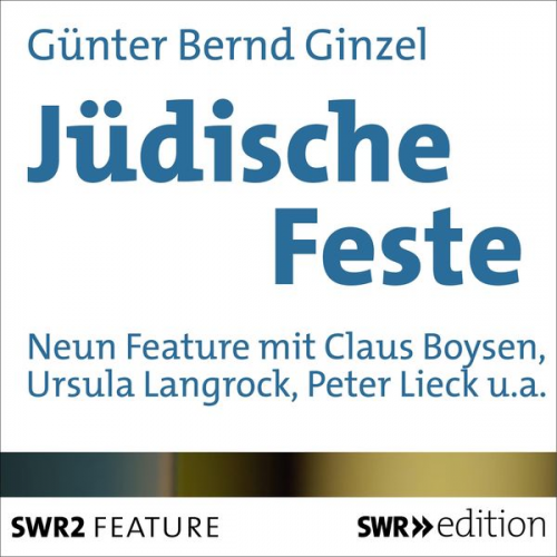 Günther Bernd Ginzel - Jüdische Feste