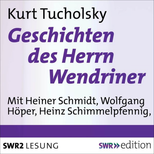 Kurt Tucholsky - Geschichten des Herrn Wendriner