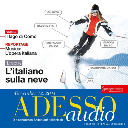 Spotlight Verlag - Italienisch lernen Audio - Skiurlaub