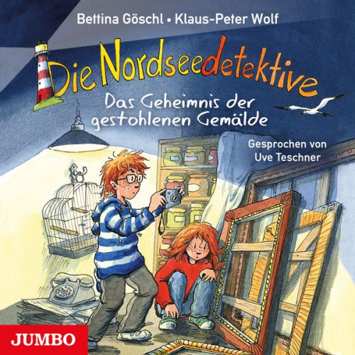 Klaus-Peter Wolf Bettina Göschl - Die Nordseedetektive. Das Geheimnis der gestohlenen Gemälde [Band 8]