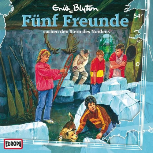 Enid Blyton Gabriele Hartmann - Folge 54: Fünf Freunde suchen den Stern des Nordens