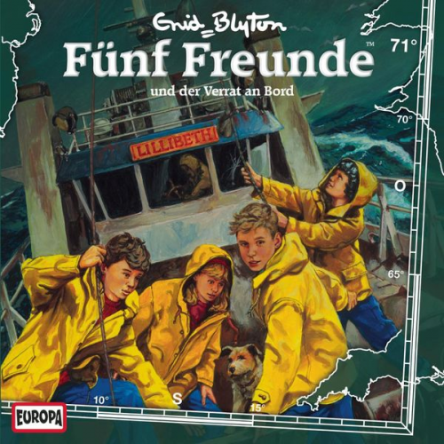 Enid Blyton Gabriele Hartmann - Folge 71: Fünf Freunde und der Verrat an Bord