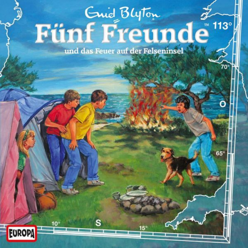 Katrin McClean Enid Blyton - Folge 113: Fünf Freunde und das Feuer auf der Felseninsel