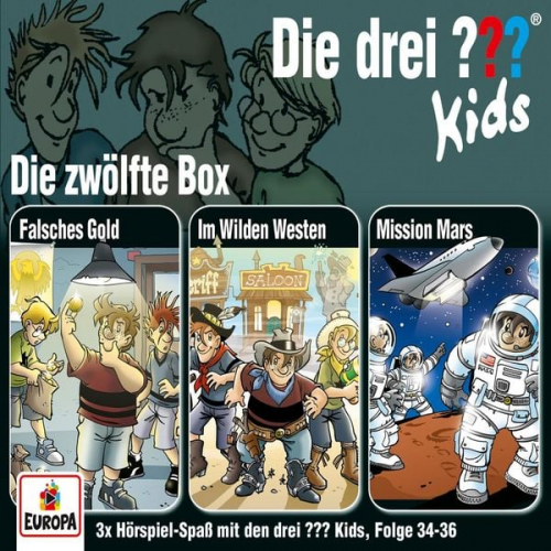 Ulf Blanck - Die drei ??? Kids: Die zwölfte Box (Folgen 34-36)