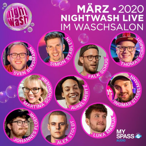 Simon Stäblein Sven Bensmann Thomas Schmidt Aurel Mertz Martina Schönherr - NightWash Live, März 2020