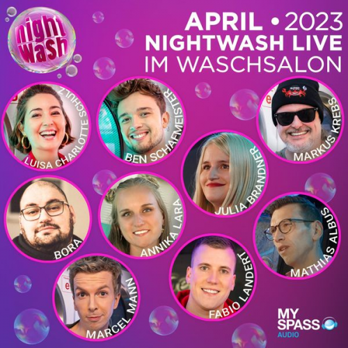 Bora Marcel Mann Julia Brandner Fabio Landert Mathias Albus - NightWash Live, April 2023