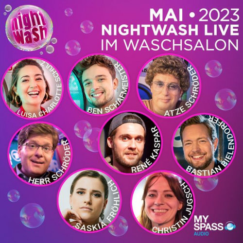 Christin Jungsch René Kasper Herr Schröder Saskia Fröhlich Atze Schröder - NightWash Live, Mai 2023