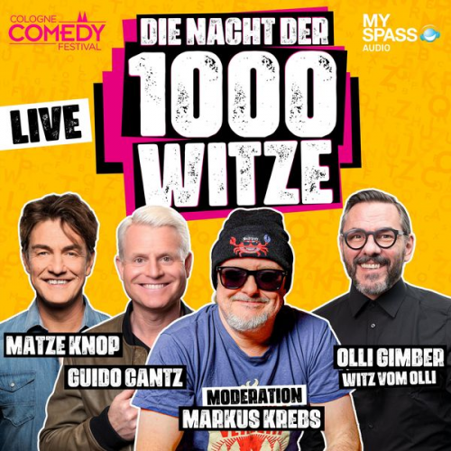 Markus Krebs Matze Knop Guido Cantz Oliver Gimber - Die Nacht der 1000 Witze