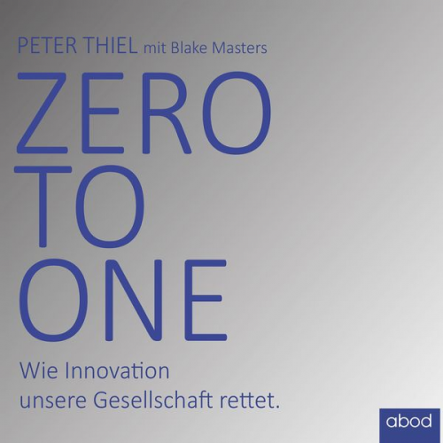 Blake Masters Peter Thiel - Zero to one