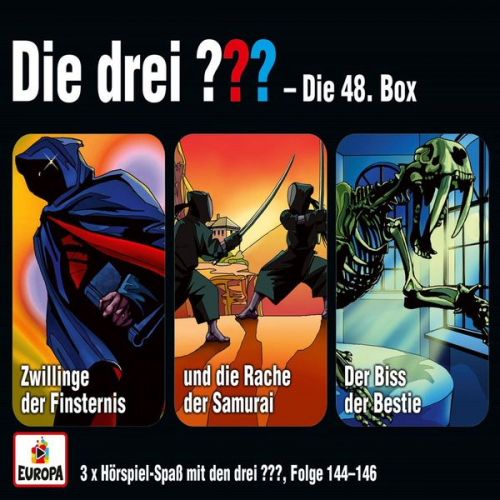 Kari Erlhoff Ben Nevis Andre Minninger Marco Sonnleitner - Die drei ???: Box 48 (Folgen 144-146)