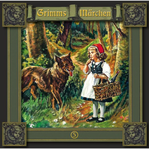 Brüder Grimm - Rotkäppchen / Einäuglein, Zweiäuglein, Dreiäuglein / Tischlein deck dich, Goldesel und Knüppel aus dem Sack