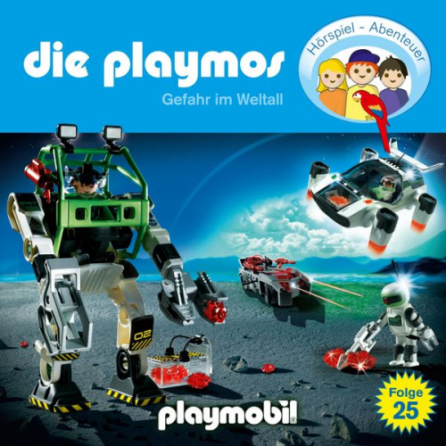 Florian Fickel Simon X. Rost - Die Playmos - Das Original Playmobil Hörspiel, Folge 25: Gefahr im Weltall