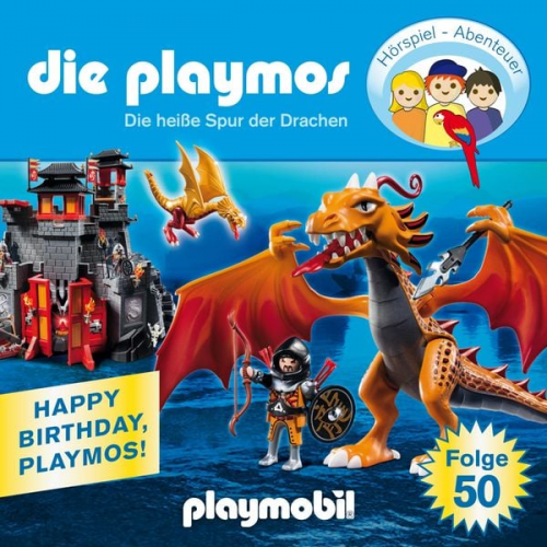 Simon X. Rost Florian Fickel - Die Playmos - Das Original Playmobil Hörspiel, Folge 50: Die heiße Spur der Drachen