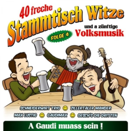 Various - 40 freche Stammtisch Witze,Folge 4