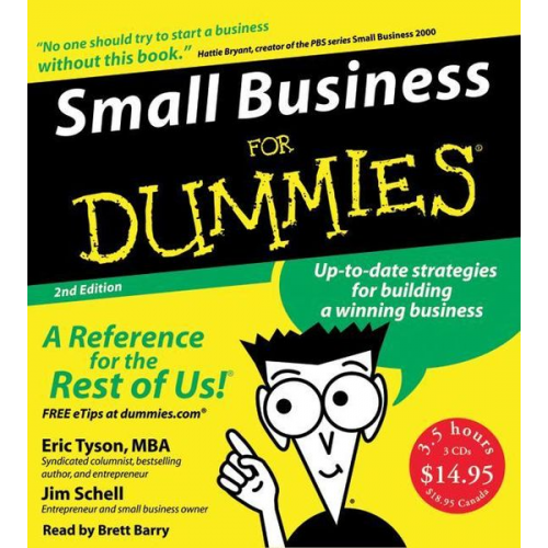 Eric Tyson Jim Schell - Small Business for Dummies