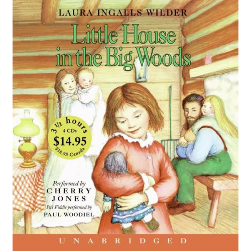 Laura Ingalls Wilder - Little House in the Big Woods Unabr CD Low Price